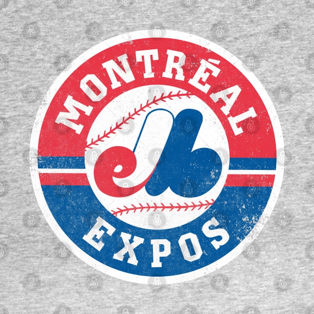 Vintage Montreal Expos by OniSide